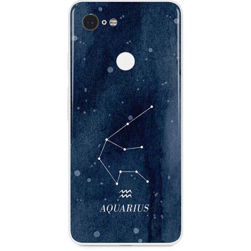 Aquarius Constellation Google Pixel 3 Skin